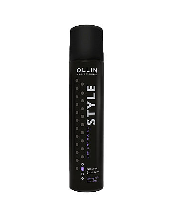 Ollin Style - Лак для волос сильной фиксации 500 мл - hairs-russia.ru