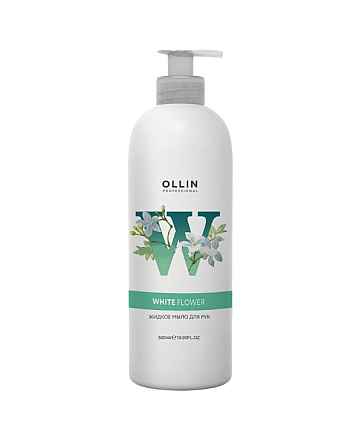 Ollin Soap White Flower - Жидкое мыло для рук 500 мл - hairs-russia.ru