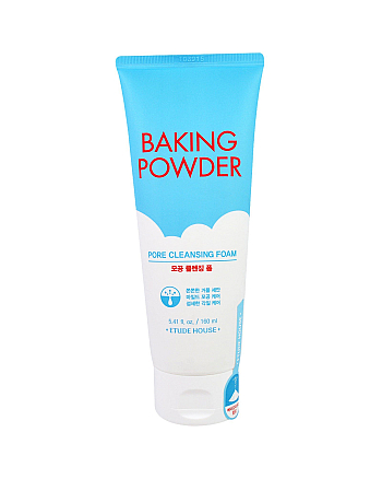 Etude House Baking Powder Pore Cleansing Foam - Пенка очищающая 160 мл - hairs-russia.ru