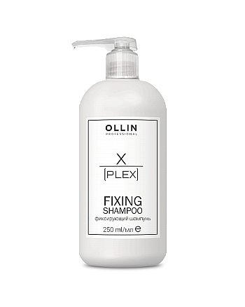 Ollin X-PLEX Fixing Shampoo - Фиксирующий шампунь 250 мл - hairs-russia.ru