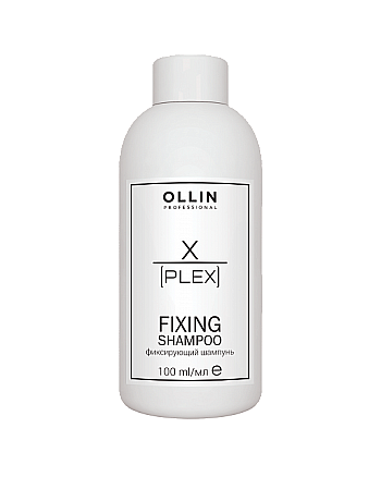 Ollin X-PLEX Fixing Shampoo - Фиксирующий шампунь 100 мл - hairs-russia.ru