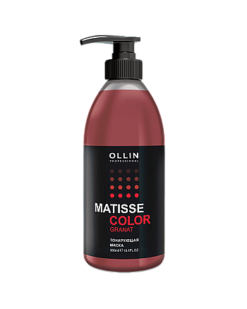 Ollin Matisse Color - Тонирующая маска (гранат) 300 мл  - hairs-russia.ru