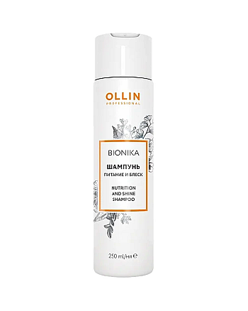 Ollin Bionika Nutrition and Shine - Шампунь "Питание и блеск" 250 мл - hairs-russia.ru