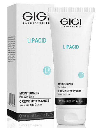 GIGI Lipacid Moisturizer - Увлажняющий крем для жирной проблемной кожи 100 мл - hairs-russia.ru