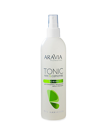 Aravia Professional Тоник для очищения и увлажнения кожи с мятой и ромашкой 300 мл - hairs-russia.ru