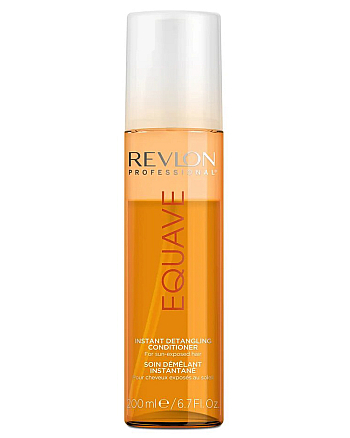 Revlon Professional Equave Instant Beauty Sun Protection Detangling Conditioner Несмываемый 2-х фазный кондиционер мгновенного действия, облегчающий расчесывание волос, подверженных воздействию солнца 100 мл - hairs-russia.ru