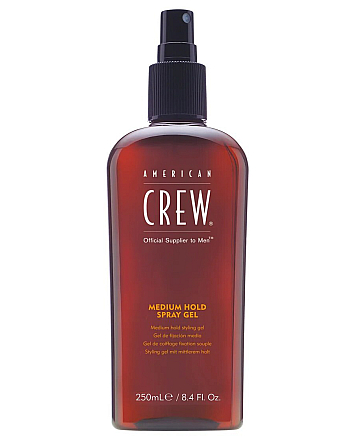 American Crew Classic Medium Hold Spray Gel - Спрей-гель для волос средней фиксации 250 мл - hairs-russia.ru