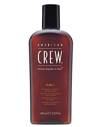 American Crew Classic 3-in-1 - Средство 3 в 1 Шампунь, Кондиционер и Гель для душа 250 мл - hairs-russia.ru