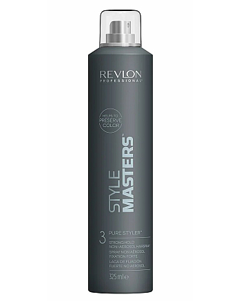 Revlon Professional Style Masters Pure Styler Hairspray - Лак неаэрозольный сильной степени фиксации 325 мл - hairs-russia.ru