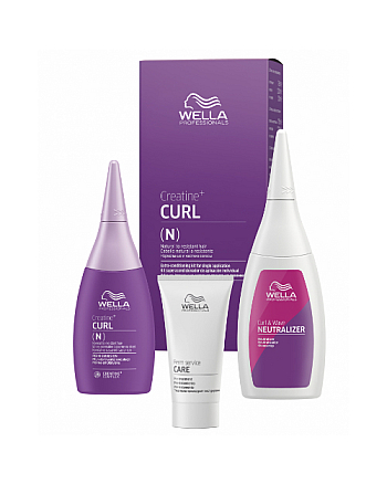 Wella Creatine+ Curl - Набор для нормальных волос, от тонких до трудноподдающихся - hairs-russia.ru