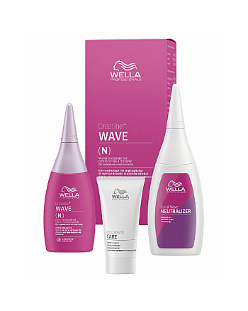 Wella Creatine+ Wave - Набор для нормальных волос, от тонких до трудноподдающихся - hairs-russia.ru