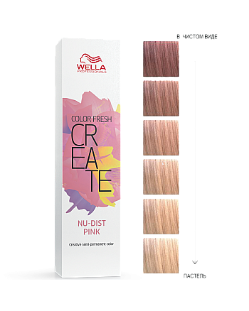 Wella Color Fresh Create - Оттеночная краска Пудровый розовый 60 мл - hairs-russia.ru