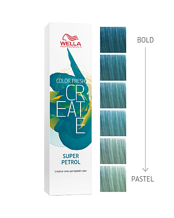 Wella Color Fresh Create - Оттеночная краска Супер петроль 60 мл - hairs-russia.ru