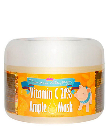 Elizavecca Vitamin C 21% Ample Mask - Маска для лица с витамином С разогревающая 100 гр - hairs-russia.ru