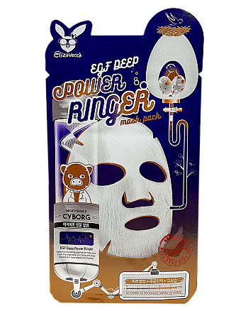 Elizavecca EGF Deep Power Ring Mask Pack - Тканевая маска для лица 23 мл - hairs-russia.ru