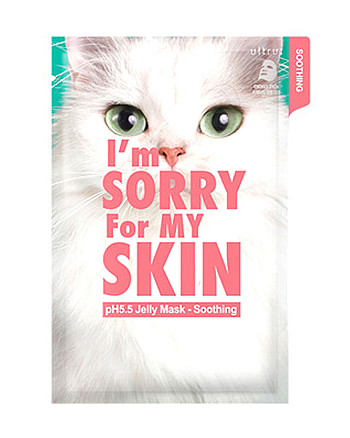 I'm Sorry For My Skin рH5.5 Jelly Mask-Soothing - Маска для лица успокаиващая 33 мл - hairs-russia.ru