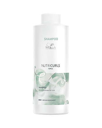 Wella Nutricurls - Мицеллярный шампунь для кудрявых волос 1000 мл - hairs-russia.ru