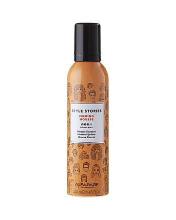 Alfaparf Style Stories Firming Mousse - Мусс для волос сильной фиксации 250 мл - hairs-russia.ru