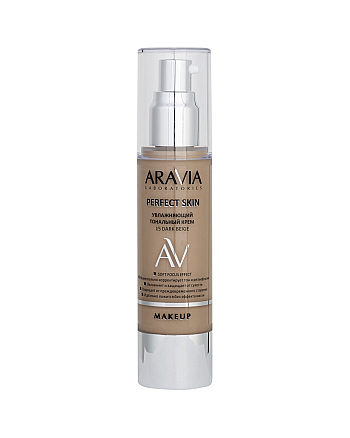 Aravia Laboratories Perfect Skin 15 Dark Beige - Увлажняющий тональный крем, тон темно-бежевый 50 мл - hairs-russia.ru