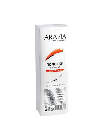 Aravia Professional Полоски нетканые для депиляции 100 шт/уп - hairs-russia.ru