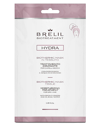 Brelil Biotreatment Hydra Moisturizing Tertament - Увлажняющая экспресс-маска для волос 35 мл - hairs-russia.ru