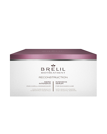 Brelil Biotreatment Reconstruction Intensive Serum - Восстанавливающая сыворотка для волос интенсивного действия 10x15 мл - hairs-russia.ru