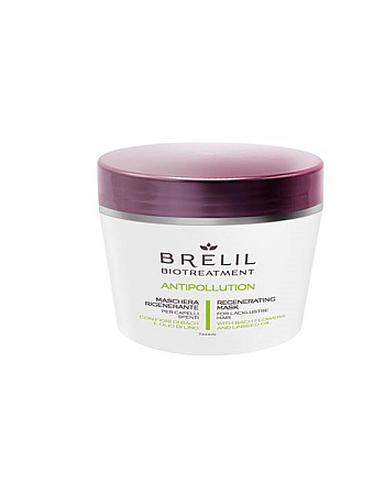 Brelil Bio Treatment Antipollution - Регенерирующая маска 220 мл - hairs-russia.ru