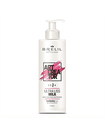 Brelil Artcreator Ultra Liss Milk - Ультраразглаживающее молочко для волос 200 мл - hairs-russia.ru
