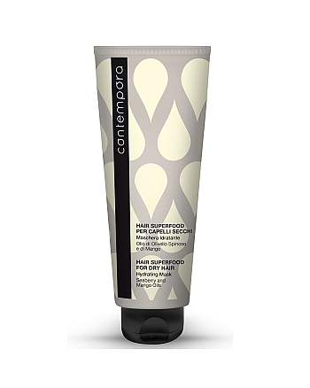 Barex Contempora Hair Superfood - Маска увлажняющая с маслом облепихи и маслом манго, 350 мл - hairs-russia.ru