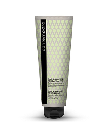 Barex Contempora Hair Superfood - Кондиционер для придания объема с маслом облепихи и огуречным маслом, 400 мл - hairs-russia.ru