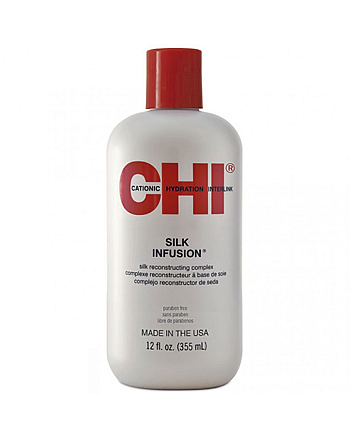 CHI Infra Silk Infusion - Гель восстанавливающий «Шелковая инфузия» 355 мл - hairs-russia.ru