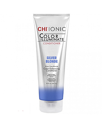 CHI Color Illuminate Conditioner Silver Blonde - Кондиционер тонирующий, Серебряный Блонд 251 мл - hairs-russia.ru