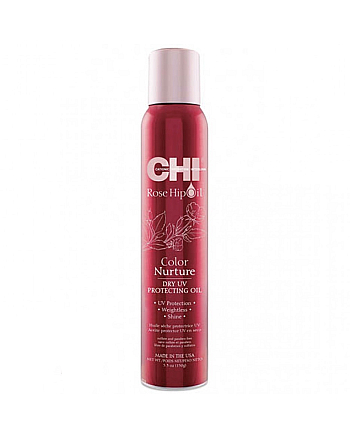 CHI Rose Hip Oil UV Protecting Oil - Масло для волос с экстрактом лепестков роз 157 мл - hairs-russia.ru