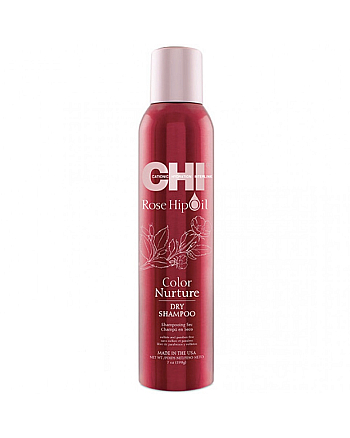 CHI Rose Hip Oil Dry Shampoo - Сухой шампунь с маслом лепестков роз 198 г - hairs-russia.ru