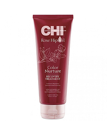 CHI Rose Hip Oil Recovery Treatment - Маска для волос с экстрактом лепестков роз 237 мл - hairs-russia.ru