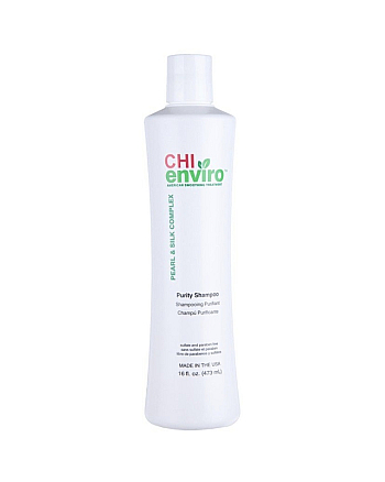 CHI Enviro Pearl and Silk Complex Purity Shampoo - Очищающий шампунь 355 мл - hairs-russia.ru