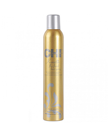 CHI Keratin Flex Finish Hair Spray - Лак для волос средней фиксации с кератином 284 г - hairs-russia.ru