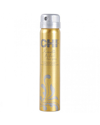 CHI Keratin Flex Finish Hair Spray - Лак для волос средней фиксации с кератином 74 г - hairs-russia.ru