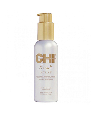 CHI Keratin K-Trix 5 - Эмульсия разглаживающая для волос с кератином 115 мл - hairs-russia.ru