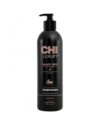 CHI Luxury Black Seed Oil Dry Moisture Replenish Conditioner - Кондиционер увлажняющий 739 мл - hairs-russia.ru