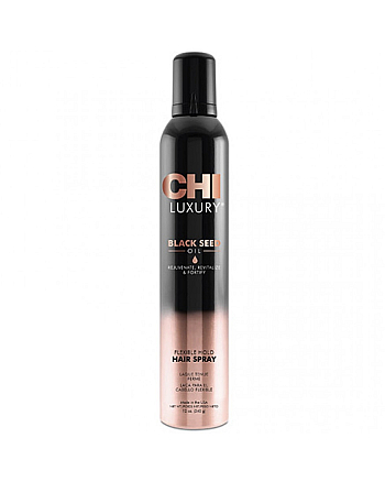 CHI Luxury Black Seed Oil Flexible Hair Spray - Лак для волос подвижной фиксации 340 гр - hairs-russia.ru