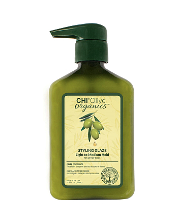CHI Naturals with Olive Oil Styling Glaze - Гель стайлинг 340 мл - hairs-russia.ru