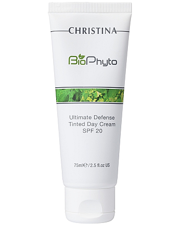 Christina Bio Phyto-8b Ultimate Defense Tinted Day Cream SPF 20 - Дневной крем "Абсолютная защита" SPF 20 с тоном 75 мл - hairs-russia.ru