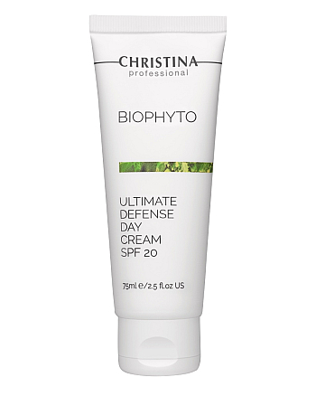Christina Bio Phyto Ultimate Defense Day Cream SPF 20 - Дневной крем «Абсолютная защита» SPF 20, 75мл - hairs-russia.ru