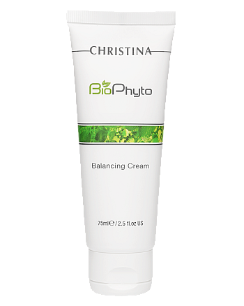 Christina Bio Phyto Balancing Cream - Био-фито балансирующий крем для нормальной и жирной, чувствительной и себорейной кожи 75 мл - hairs-russia.ru