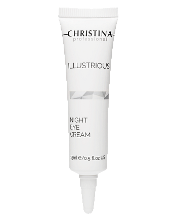 Christina Illustrious Night Eye Cream - Омолаживающий ночной крем для кожи вокруг глаз 15 мл - hairs-russia.ru