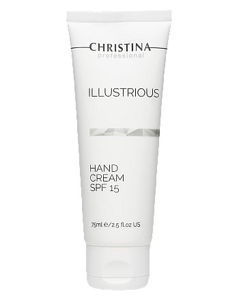 Christina Illustrious Hand Cream SPF 15 - Защитный крем для рук SPF 15 75 мл - hairs-russia.ru