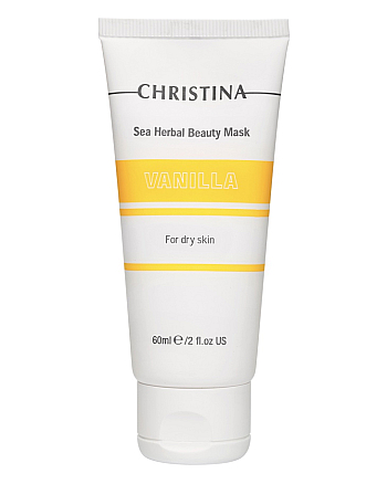 Christina Sea Herbal Beauty Mask Vanilla - Ванильная маска красоты для сухой кожи 60 мл - hairs-russia.ru