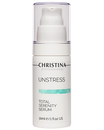 Christina Unstress Total Serenity Serum - Успокаивающая сыворотка «Тотал» 30 мл - hairs-russia.ru