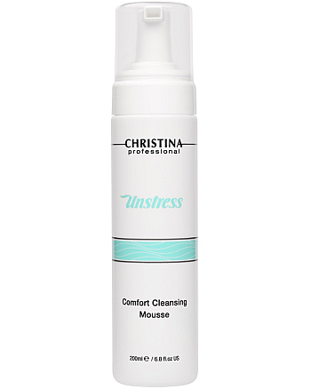 Christina Unstress Comfort Cleansing Mousse - Очищаюший мусс 200 мл - hairs-russia.ru